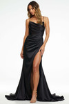 Spaghetti Strapped Ashley Lauren Prom Dress 11162