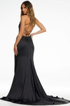 Spaghetti Strapped Ashley Lauren Prom Dress 11162