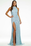 Ashley Lauren Prom Dress in AB/Sky
