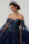 Off The Shoulder Quinceanera Collection Ball Gown Dress 26008