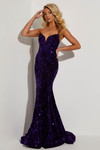 Soft Sequined Jasz Couture Prom Dress 7410