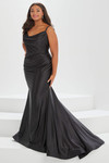 Cowl Neck Tiffany Designs Plus Size Prom Dress 16044