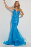 Low V-Back Jasz Couture Prom Dress 7443