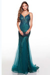 Sheer Illusion Alyce Prom Dress 61419