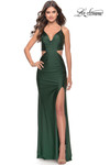 Sweetheart Cut Out La Femme Prom Dress 30977 in Black