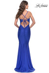 La Femme Prom Dress in Royal Blue