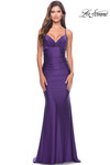 La Femme Prom Dress in Royal Purple