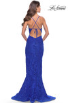 La Femme Prom Dress in Royal Blue
