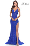 Plunging Lace La Femme Prom Dress 31288
