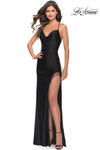 La Femme Prom Dress in Black