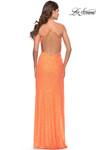 La Femme Prom Dress in Orange