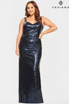 Sweetheart Sequin Faviana Curves Prom Dress 9531