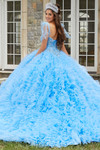 Rhinestone Beaded Vizcaya Quinceanera Dress by Morilee 89410