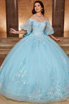 Poufy Sleeve Quinceanera Dress by Rachel Allan RQ1110