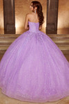 Floral Strapless Quinceanera Dress by Rachel Allan RQ1116