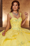 Strapless Lace Quinceanera Dress by Rachel Allan RQ3105