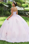 Rainbow Glitter Tulle Quinceanera Fiesta Gown 56469