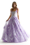 Orchid Floral Embroidered Morilee 49072 Prom Dress