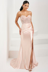 Champagne Tiffany Designs Prom Dress 16078