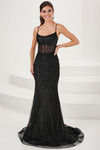 Black Tiffany Designs Prom Dress 16102