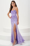 Magenta/Silver Sparkle Sequin Panoply Prom Dress 14162