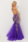 Purple Shimmering Mermaid Skirt Jasz Couture Prom Dress 7515