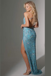 Blue Jasz Couture Prom Dress 7581