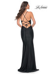 La Femme 32260 dress with open back