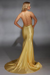 Back Stretch Satin Alyce Paris 61966 Prom Dress