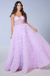 Lavender ball gown dress Tiffany 16156