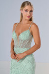 Beaded prom dress Tiffany 16218