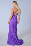 Lace-up back Jersey Tiffany 16246 Evening Gown