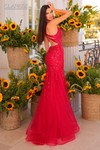 Red Clarisse 811244 dress with open back
