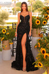 Black Sequined Dress Clarisse 811299