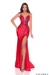 Red Amarra 88813 dress with V-neck 