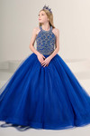 Tiffany Princess Beaded Tulle Girls Pageant Dress 13806
