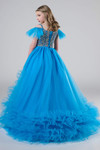 Tiffany Princess Detachable Sleeves Girls Pageant Dress 13812