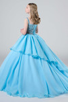 Tiffany Princess Asymmetrical Skirt Girls Pageant Dress 13813