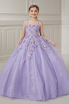 Tiffany Princess Lace & Glitter Tulle Girls Pageant Dress 13727