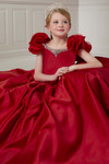 Tiffany Princess Ruffle Sleeves Girls Pageant Dress 13730