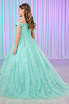 Tiffany Princess Beaded Lace Girls Pageant Dress 13768