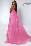 Johnathan Kayne 3221 in Light Rose back view of attached cape