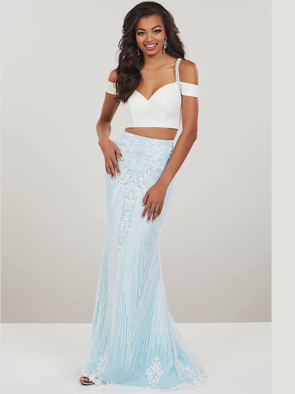 Two Piece Panoply 14940 Prom Dress - PromHeadquarters.com