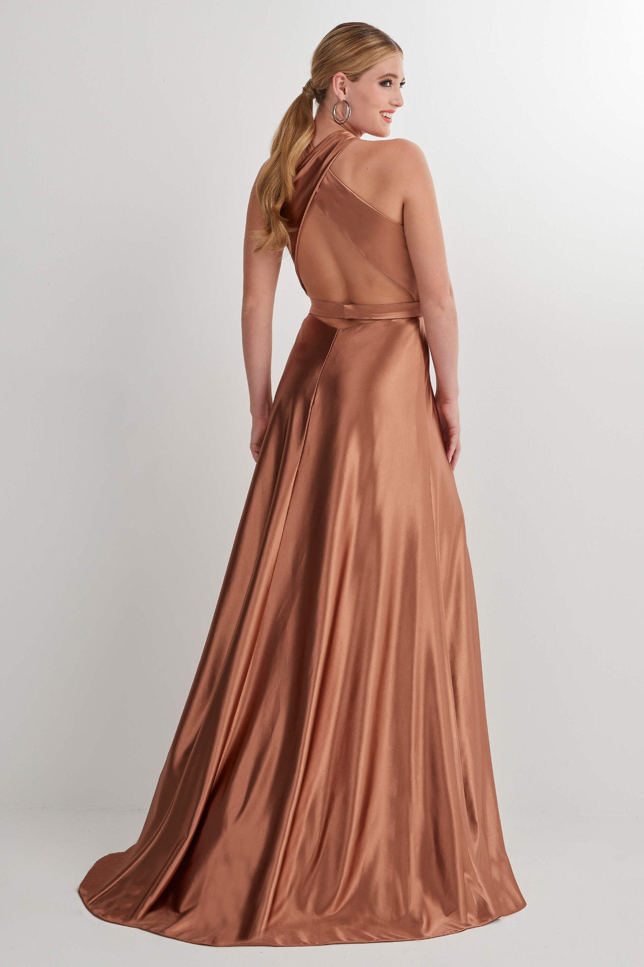 Double Slit Prom Dress by Studio 17 12902