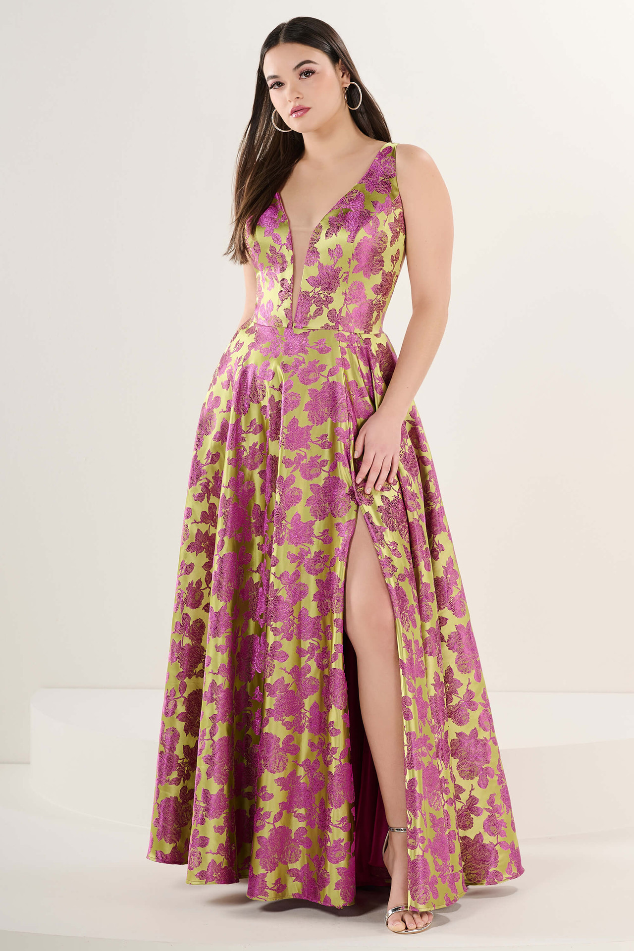 Tiffany Designs 16262 Plus Size Prom Dress