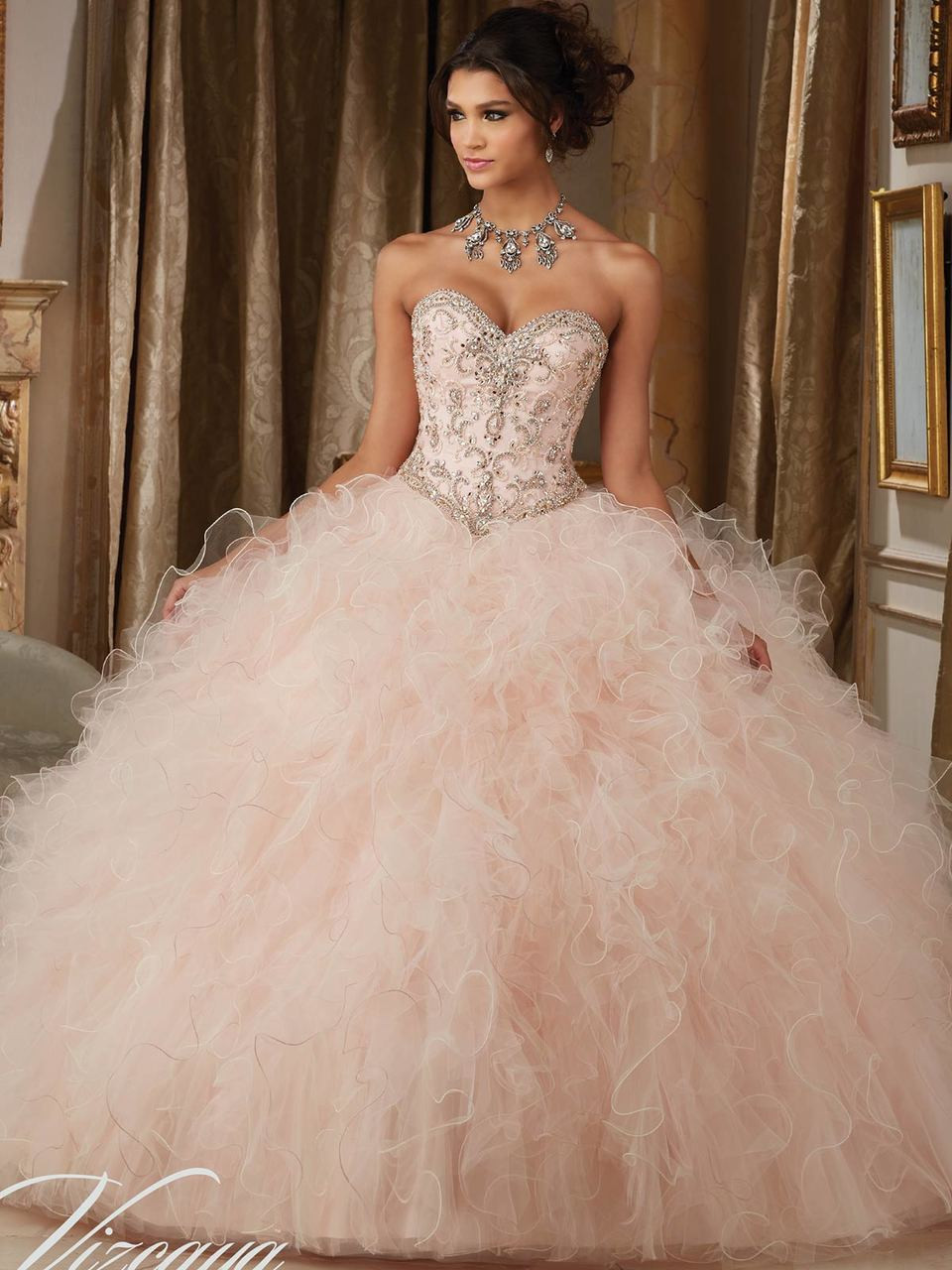 Quince dress  Quince dresses, Pretty quinceanera dresses, Rose