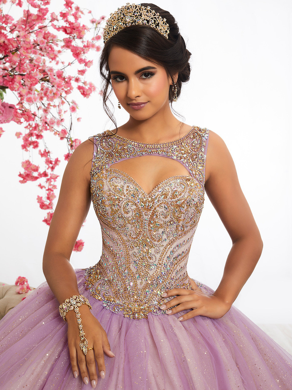 Champagne Blush Quinceanera Dresses