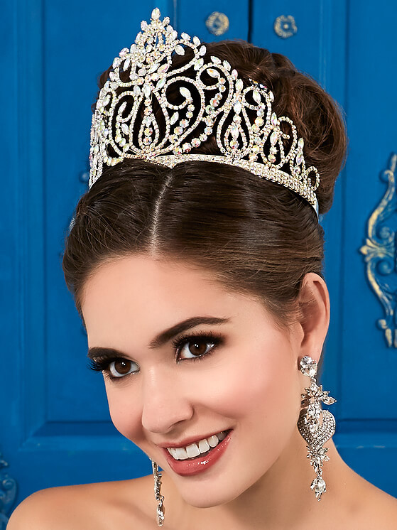 Dazzling Head Piece by Royale Princess Tiara T2344 Accessory