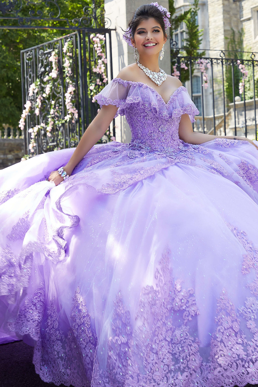 Off The Shoulder Valentina Quinceanera Ball Gown Dress 34025 ...