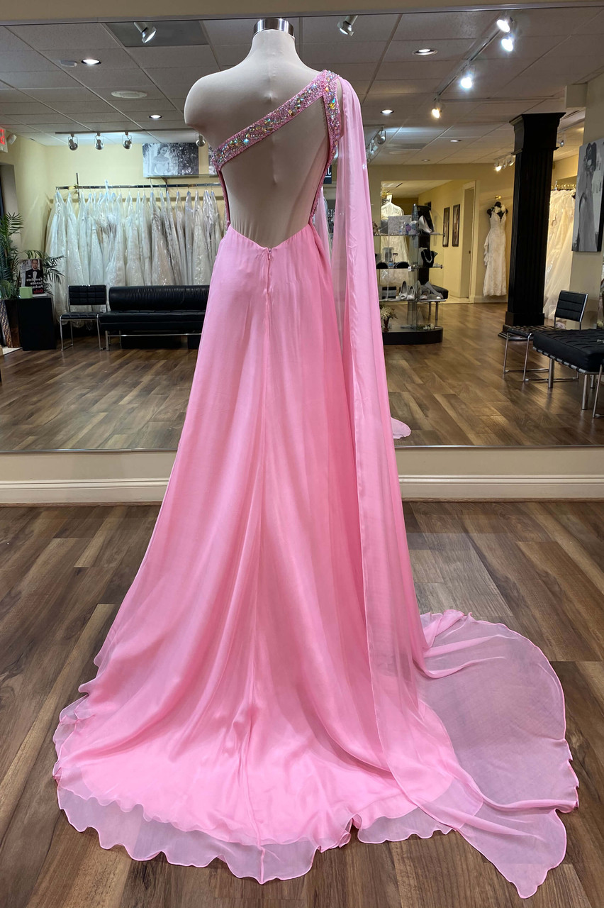 a line yellow dress Yellow Tulle A-line V-neck Lace Appliques Prom Dresses, Long Formal Dress,  MP740